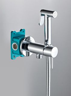 Гигиенический душ со смесителем ALMAes Benito AL-859-01 хром